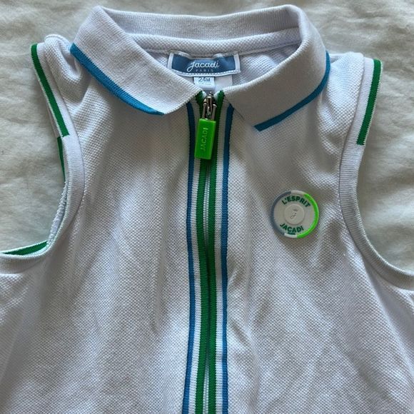 Jacadi white dress girls white size 24 months - Picture 6 of 13